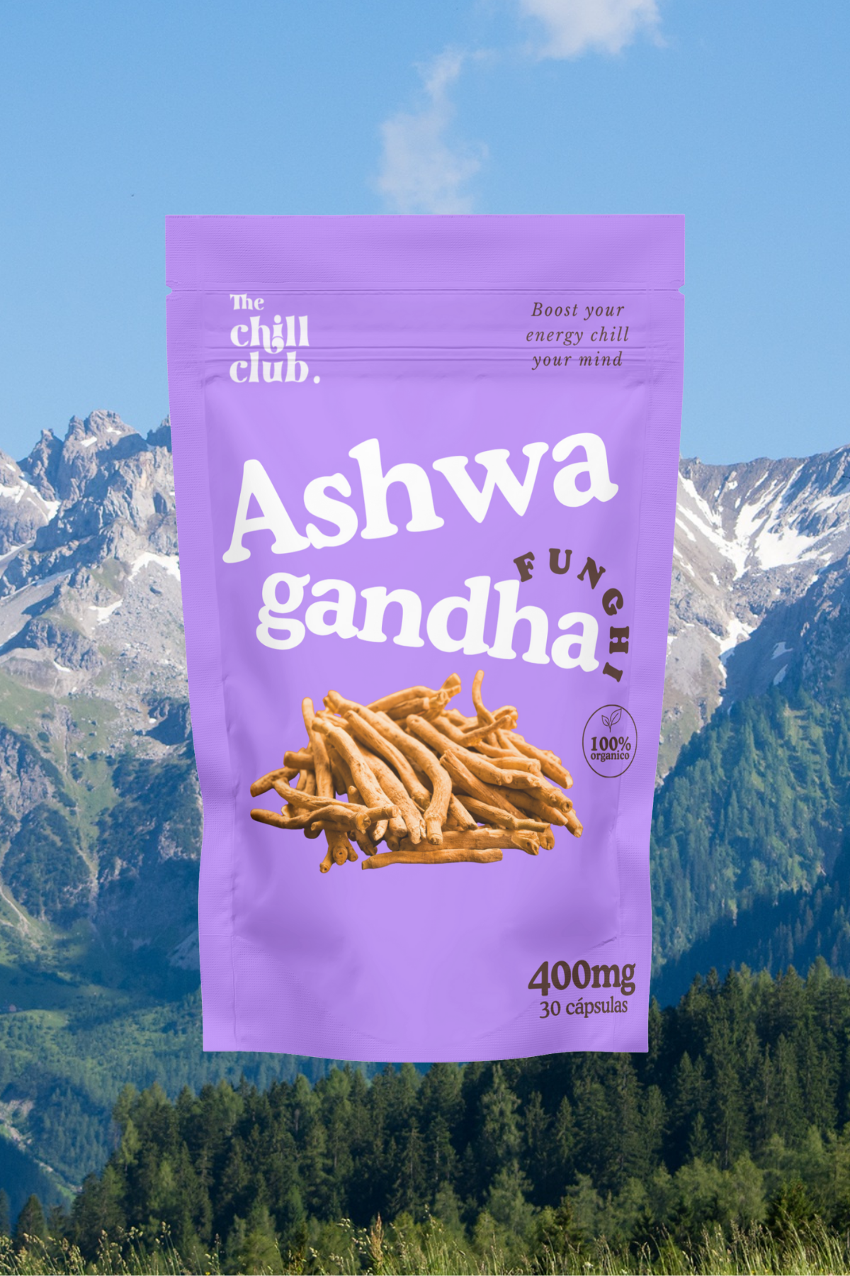 Ashwagandha - 30 capsulas 450mg